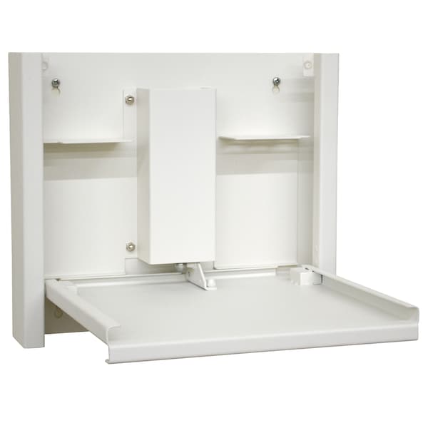 Standing Mini Wall Desk Workstation Wall Mounted, 15 LB Capacity (12HX